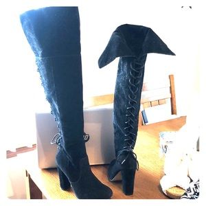 Thigh high boots